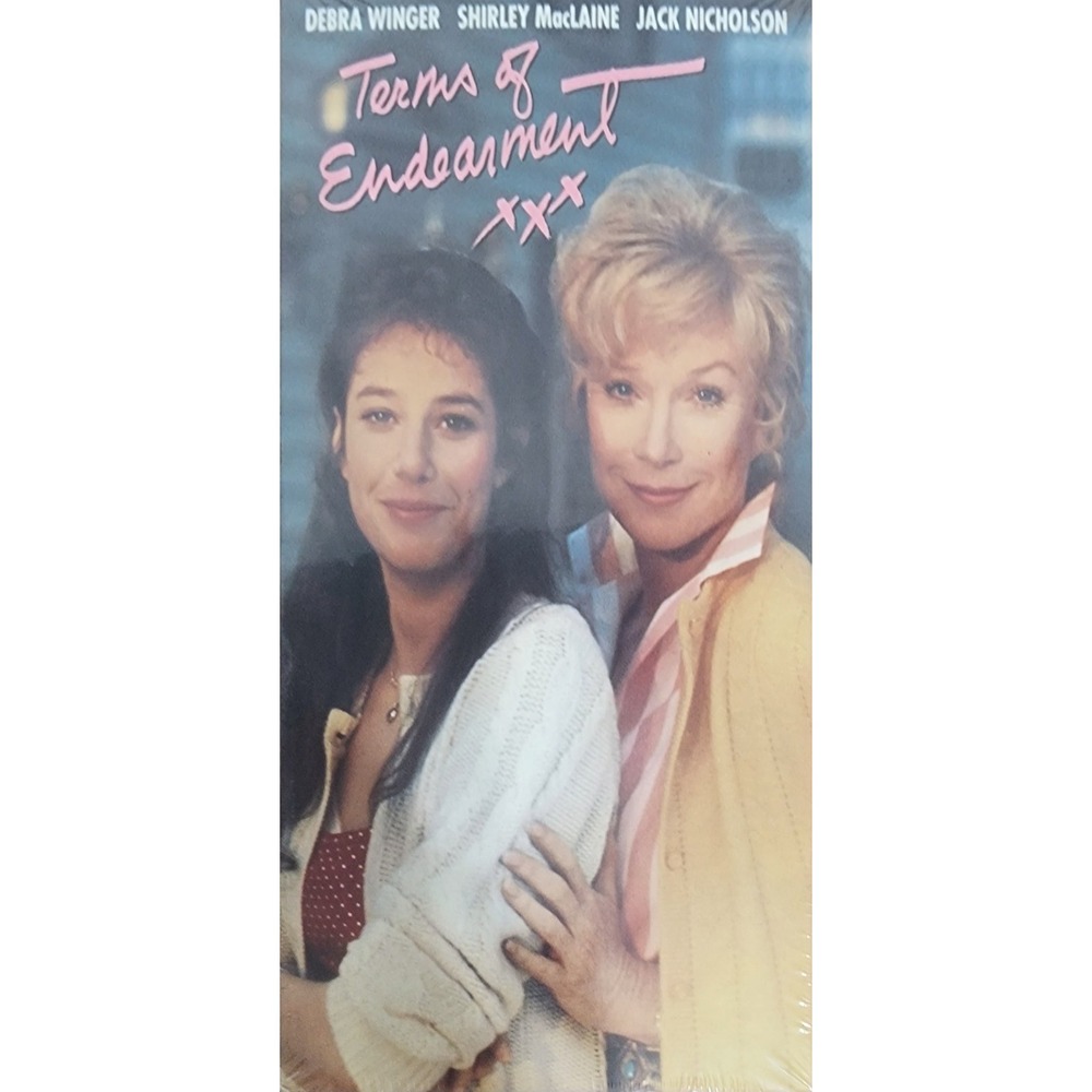 Terms of Endearment‎ VHS Debera Winger Shirly Maclaine Jack Nicholson Sealed